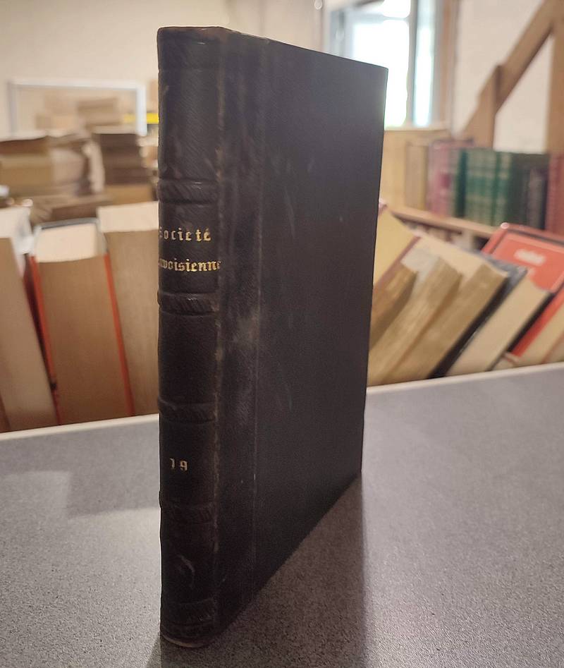 Mémoires et Documents de la Société Savoisienne d'Histoire et d'Archéologie. Tome XIX - 1881