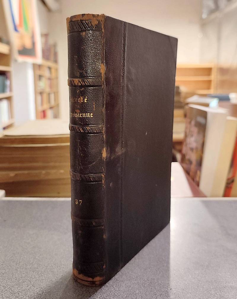 Mémoires et Documents de la Société Savoisienne d'Histoire et d'Archéologie. Tome XXXVII - 1898 - Deuxième série Tome XII