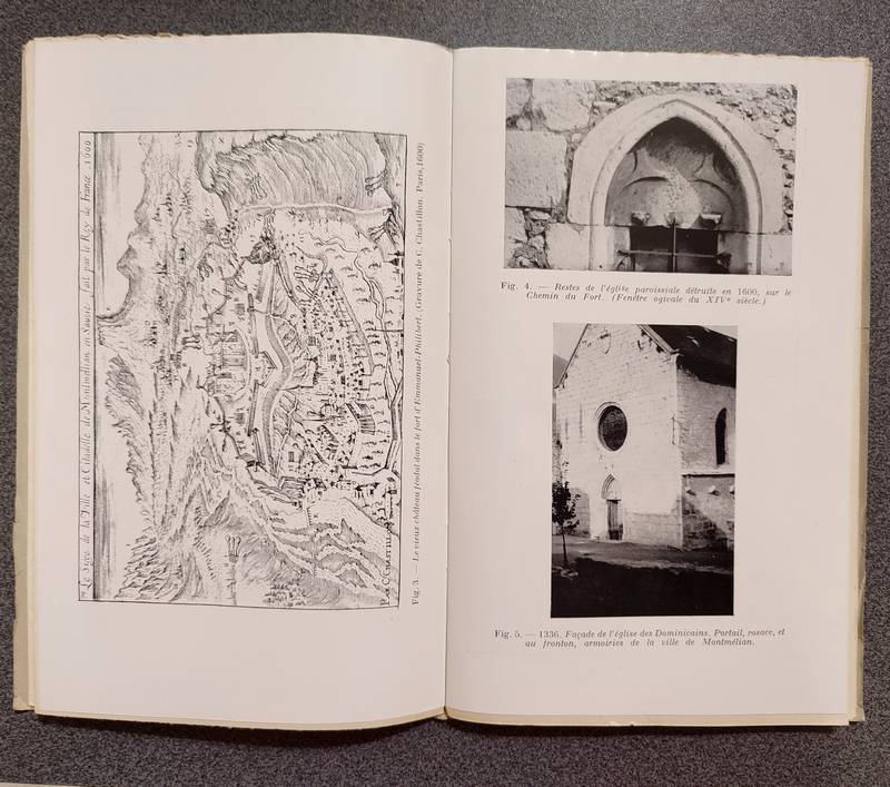 Mémoires et Documents de la Société Savoisienne d'Histoire et d'Archéologie. Tome LXXVI - 1947-1952 - F. Bernard, « Le vieux Montmélian ».