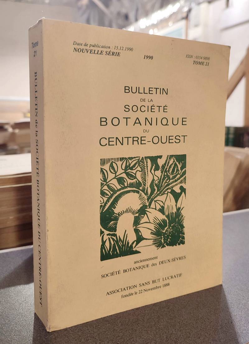Bulletin de la société botanique du Centre-ouest, Tome 21 - 1990 - Collectif