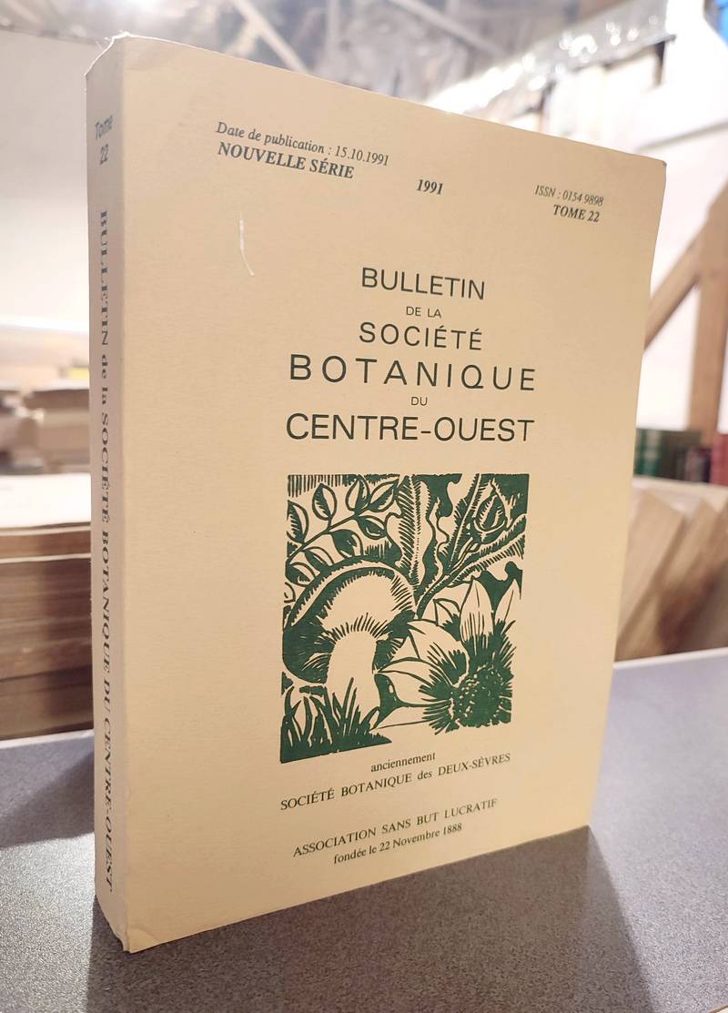 Bulletin de la société botanique du Centre-ouest, Tome 22 - 1991