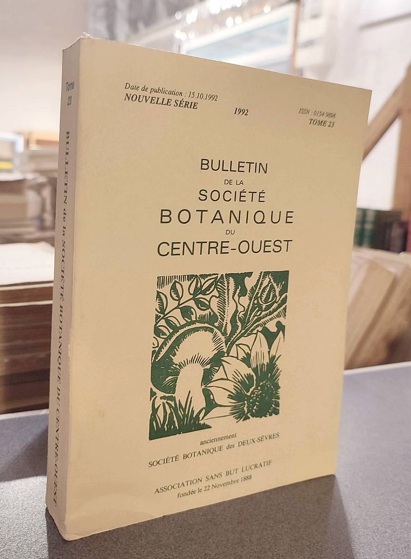 Bulletin de la société botanique du Centre-ouest, Tome 23 - 1992 - Collectif
