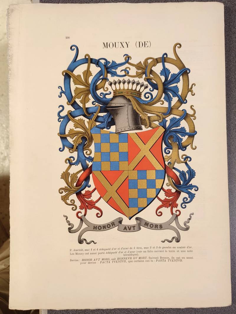 Armorial et Nobiliaire de l'Ancien Duché de Savoie (Tome IV - Complet en 31 livraisons telles que parues)