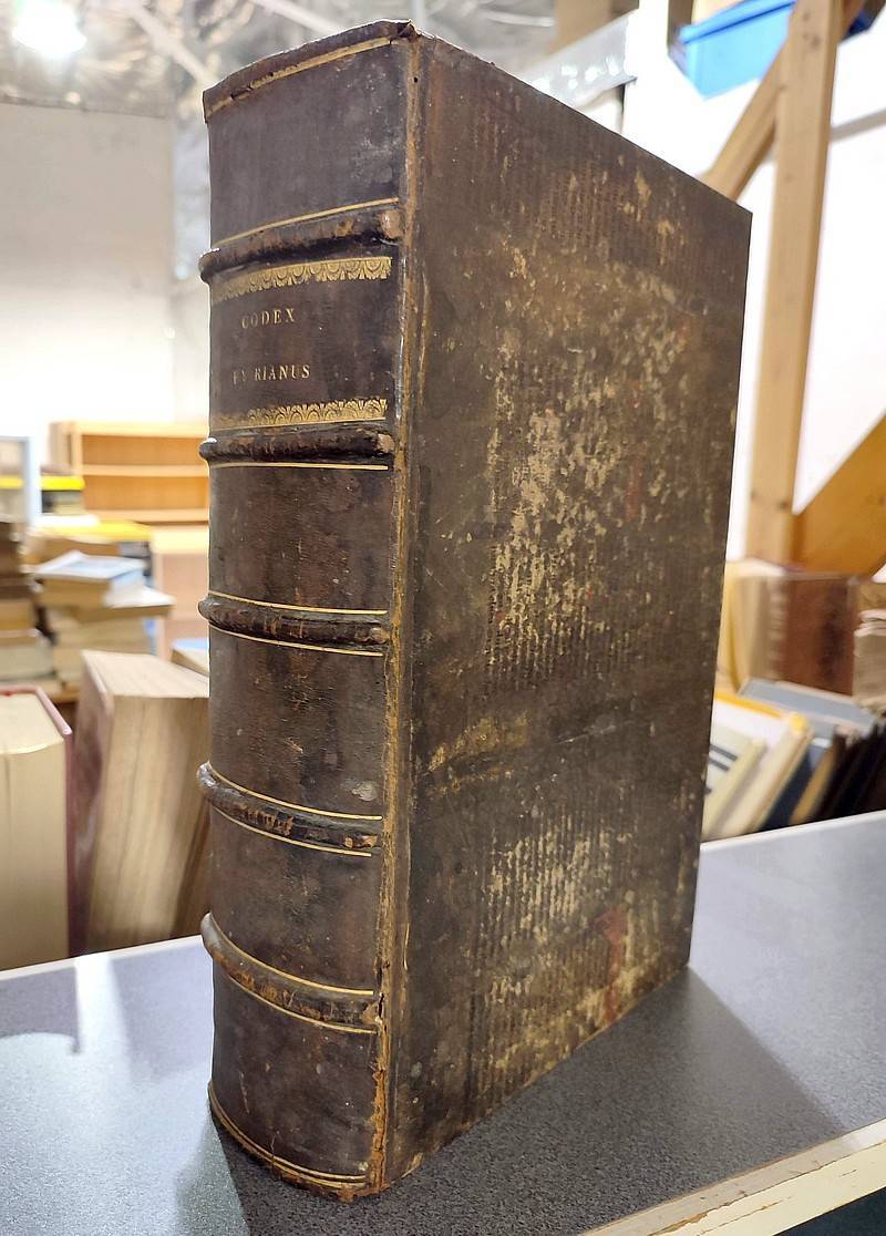 Livre ancien Savoie - Codex Fabrianus definitionum forensium, et rerum in sacro Sabaudiae Senatu... - Fabro (Antoine Favre), Antonio
