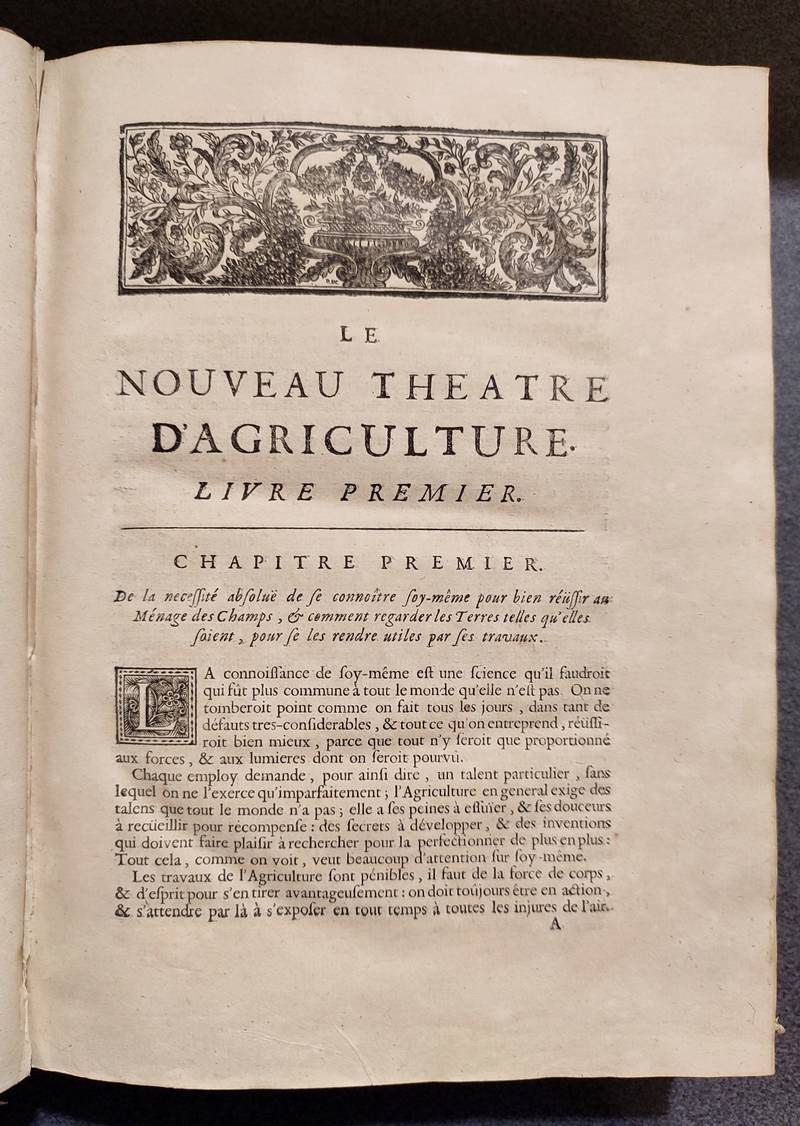 Le nouveau Théâtre d'agriculture et ménage des champs contenant la manière de cultiver & faire valoir toutes sortes de biens à la campagne. Avec une instruction sur les jardins fruitiers, potagers [...] le commerce [...] pêche [...] chasse...