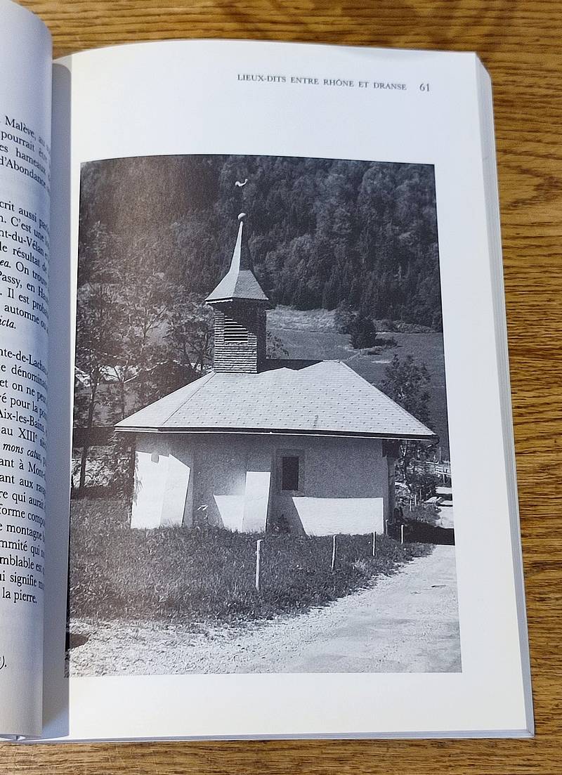 Lieux-dits entre Rhône et Dranse. Chablais, Valaisan et Haut-Savoyard