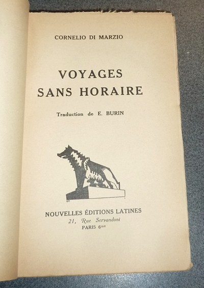 Voyages sans horaires