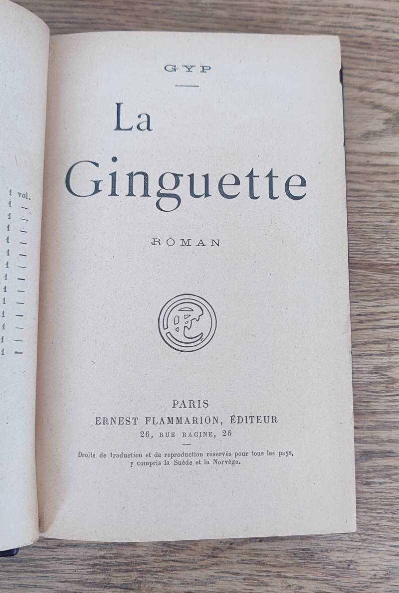 La Guinguette. Roman