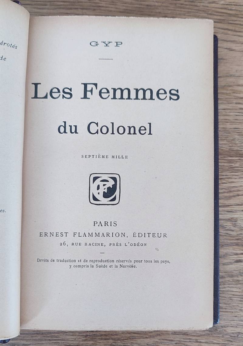 Les femmes du Colonel