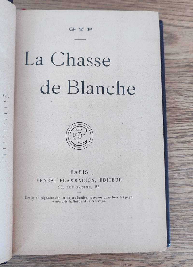 La chasse de Blanche