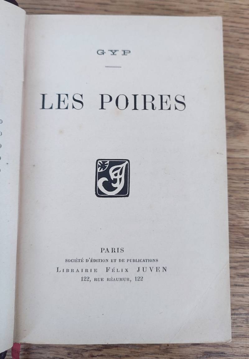 Les poires