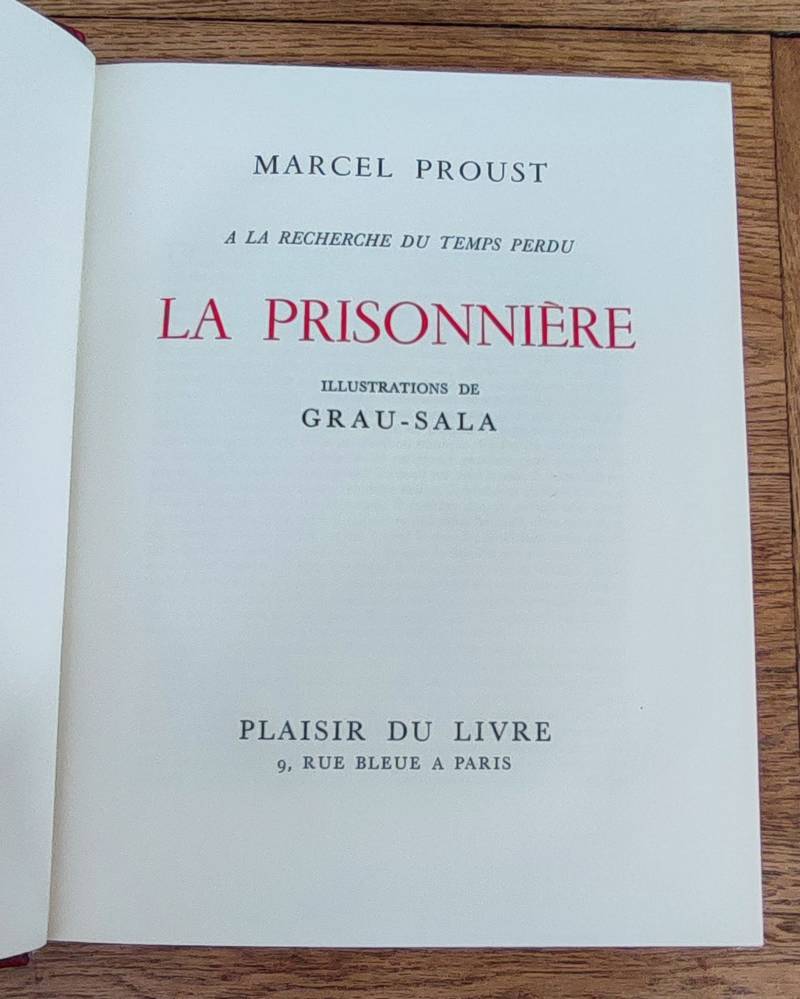 La prisonnière (bien complet). A la recherche du temps perdu V