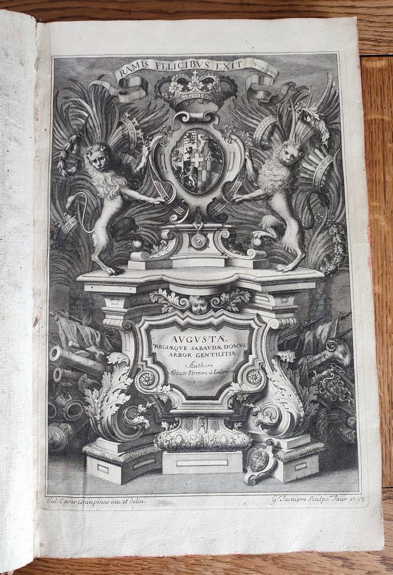Augustae Regiaeque Sabaudae Domus Arbor Gentilitia Regiae Celsitudini Victori Amedeo II