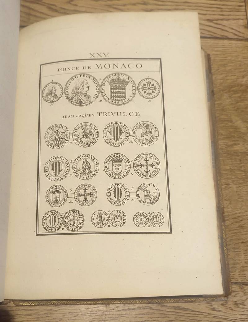 Traité des monnoies des barons ou Représentation et explication de toutes les monnoies d'or, d'argent, de billon & de cuivre, qu'ont fait frapper les possesseurs de grands fiefs, pairs, évêques, abbés, chapitres, villes & autres Seigneurs de France