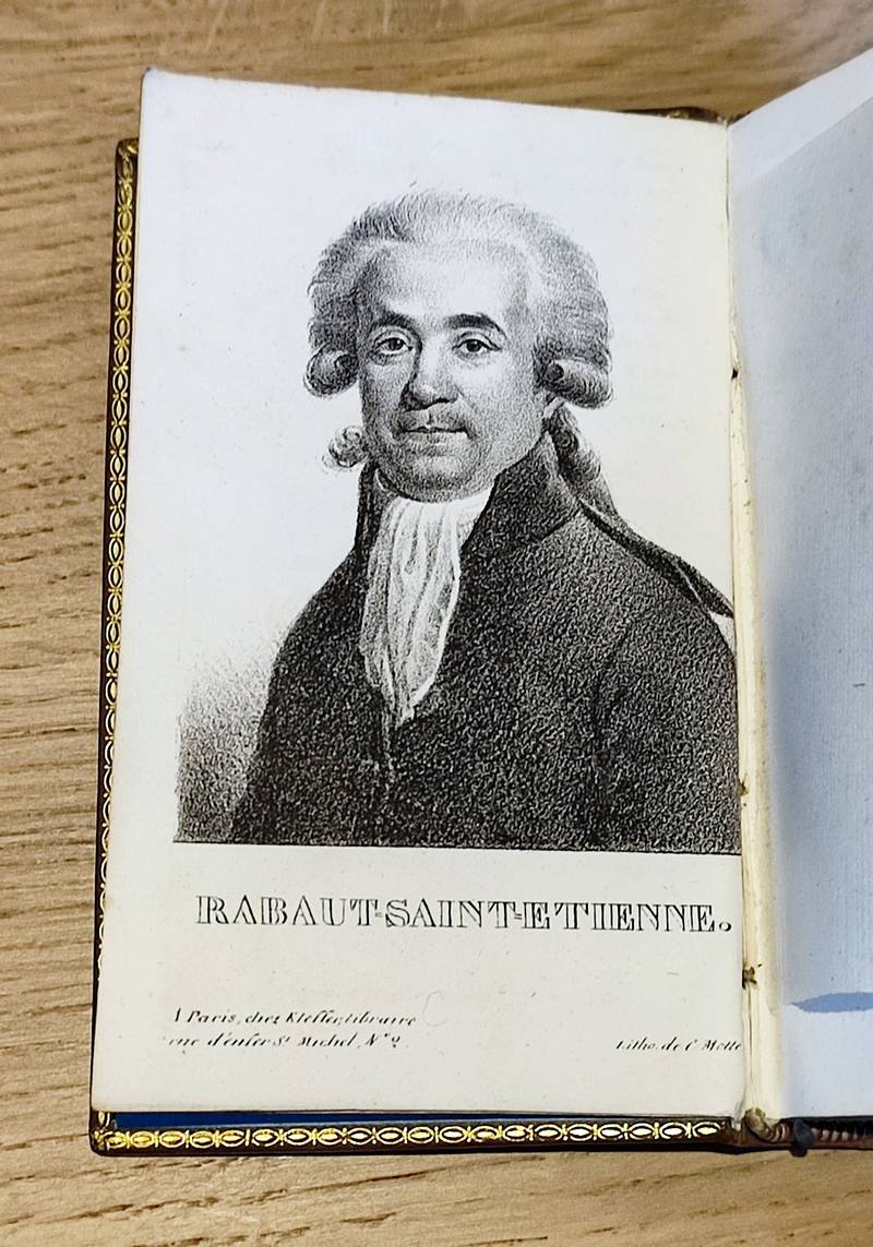 Oeuvres (5 volumes) Le vieux cévenol ou anecdotes de la vie d'Ambroise Borély - Précis de l'histoire de la Révolution française précédé des considérations sur les intérêts du Tiers état - Lettres à M. Bailly l'histoire primitive de la Grèce - Discour