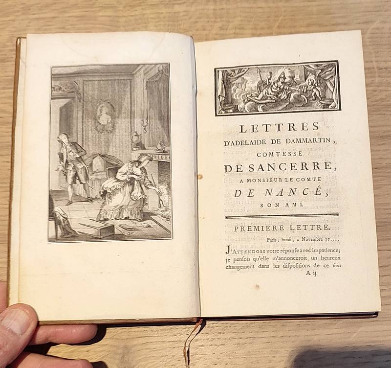 Oeuvres complètes de Madame Riccoboni (8 volumes), nouvelle édition, revue et augmentée par l'auteur & ornée de 24 figures en taille-douce