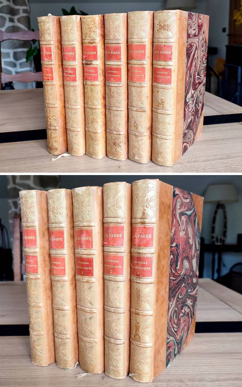 Souvenirs entomologiques (11 volumes). Études sur l'instinct et les moeurs des insectes. Suivi de...