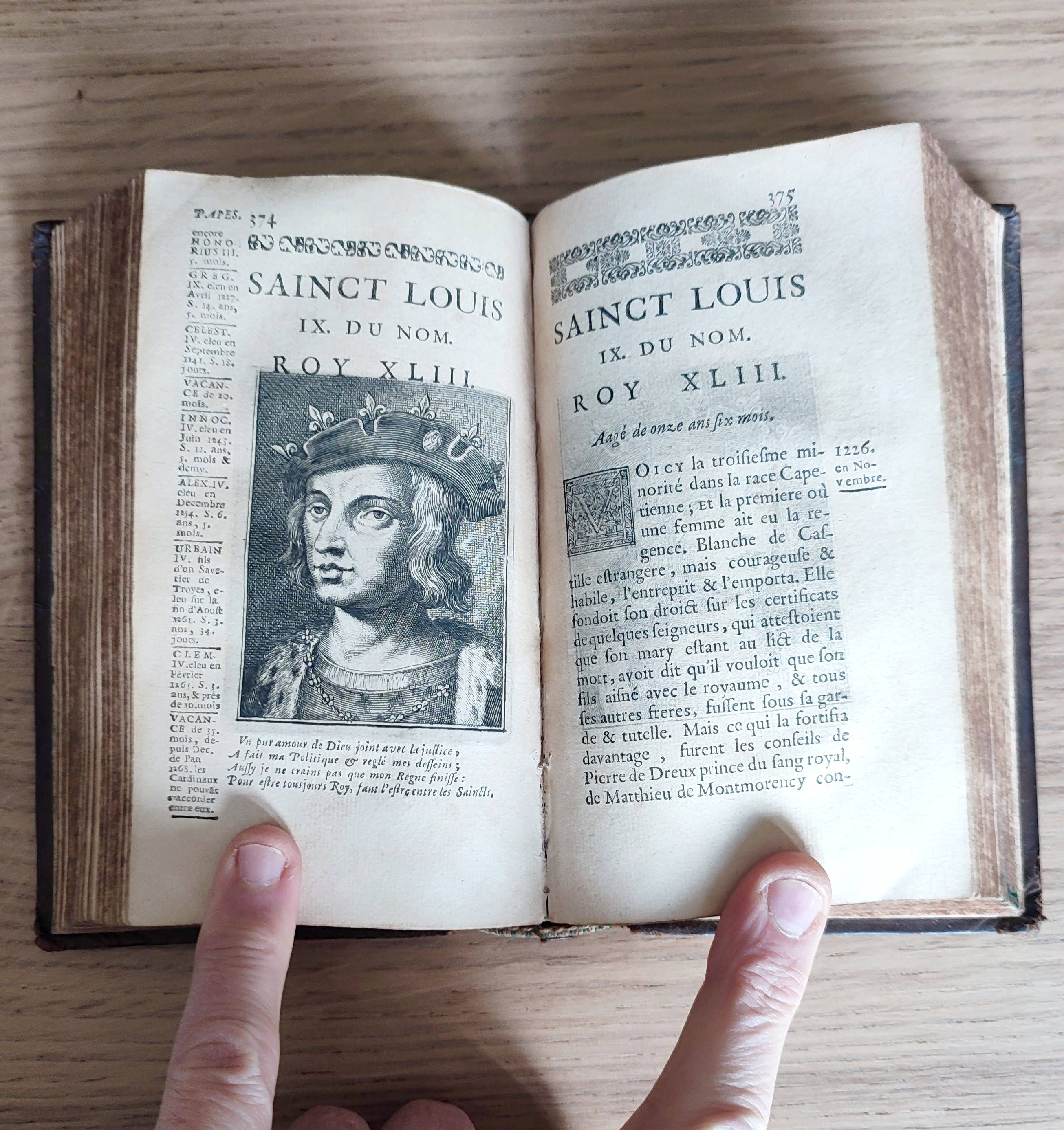 Abbrégé chronologique ou extraict de l'Histoire de France (1676, 8 volumes) Commençant à Faramond, & finissant à la fin de Règne de Charlemagne