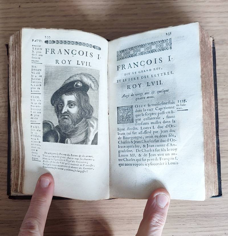 Abbrégé chronologique ou extraict de l'Histoire de France (1676, 8 volumes) Commençant à Faramond, & finissant à la fin de Règne de Charlemagne