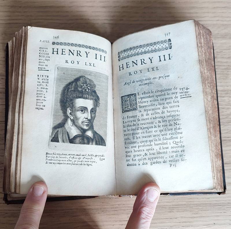 Abbrégé chronologique ou extraict de l'Histoire de France (1676, 8 volumes) Commençant à Faramond, & finissant à la fin de Règne de Charlemagne