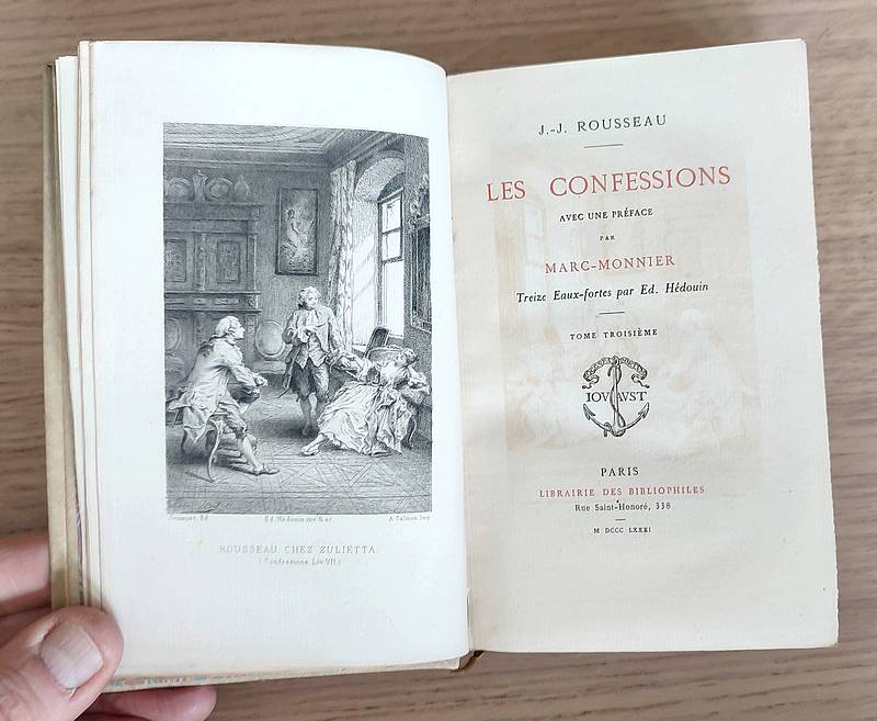 Les confessions (4 volumes)