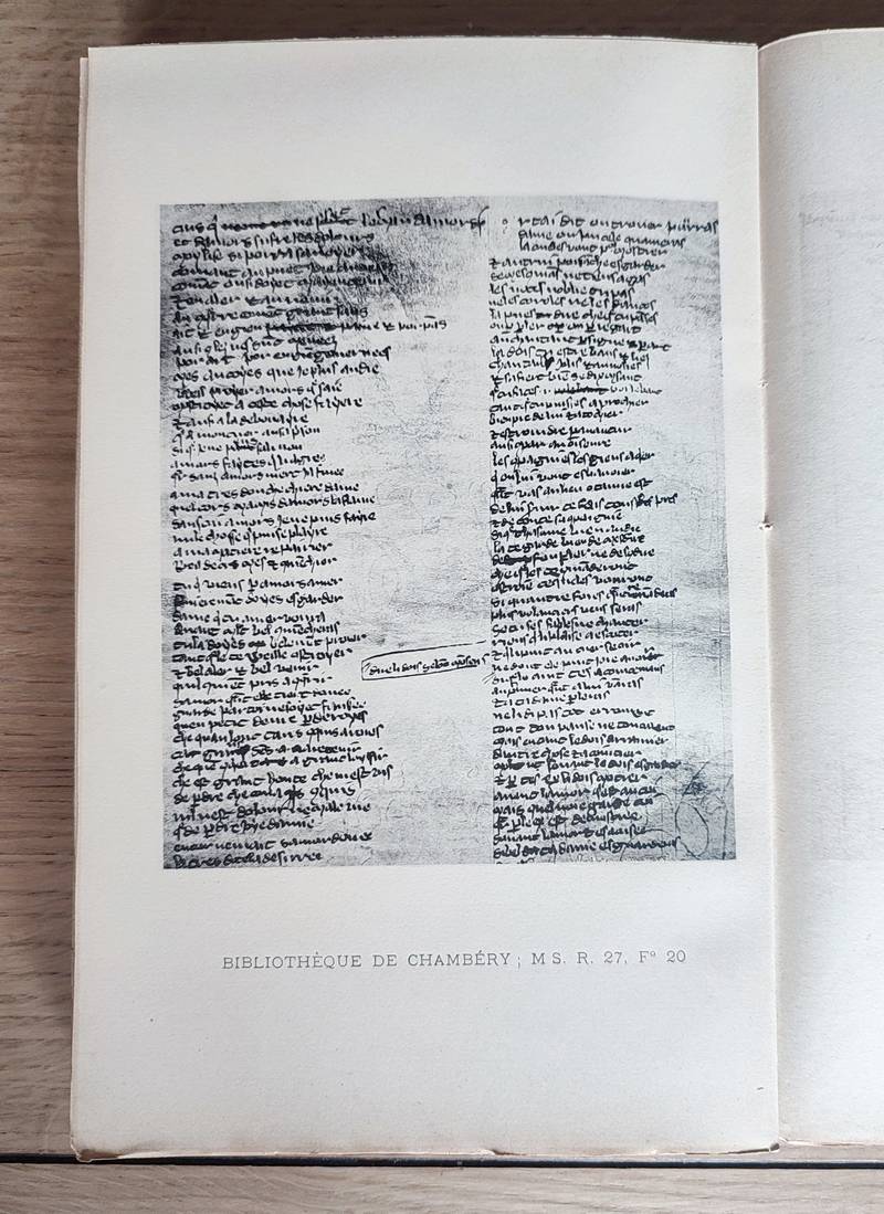 Mémoires et Documents de la Société Savoisienne d'Histoire et d'Archéologie. Tome XXXV - 1895-1896 - Deuxième série Tome X