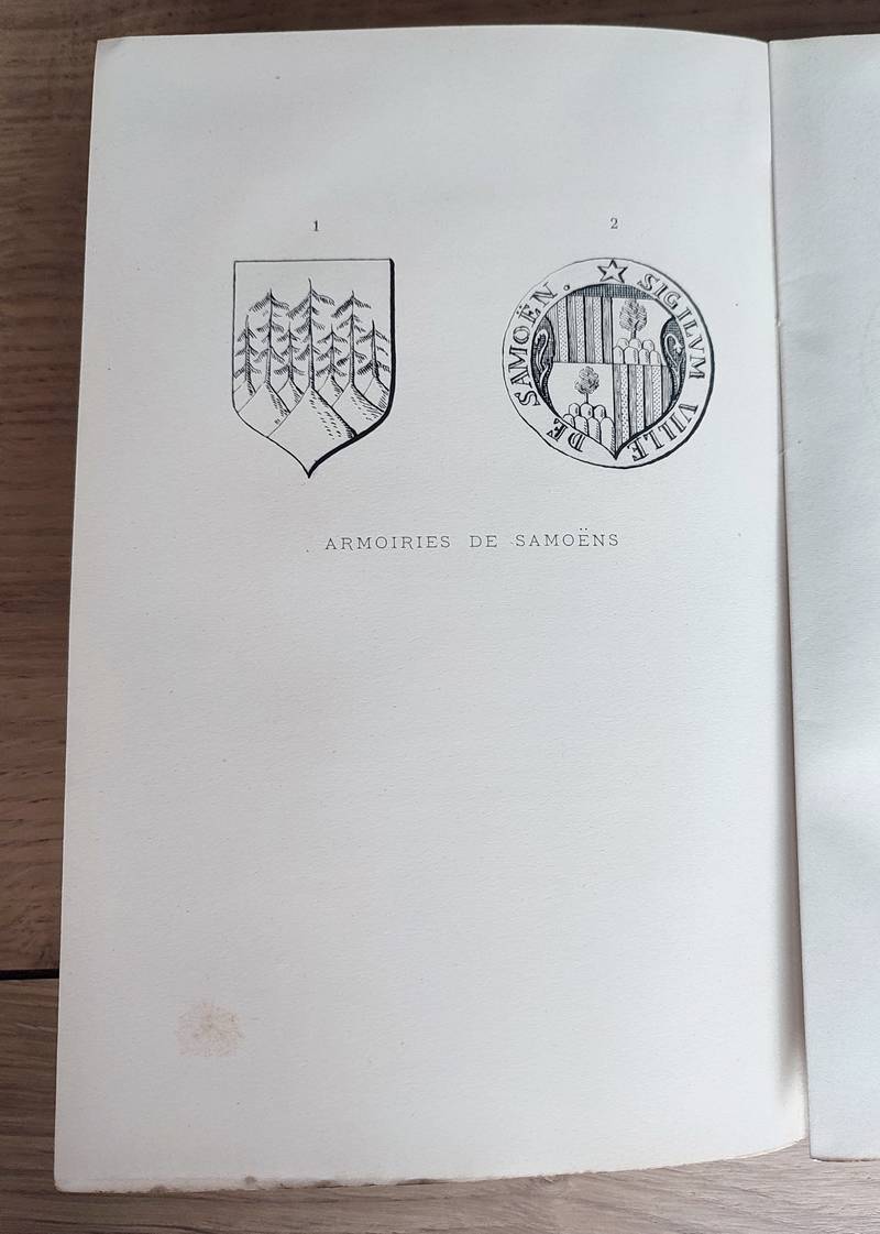 Mémoires et Documents de la Société Savoisienne d'Histoire et d'Archéologie. Tome XXXI - 1892 - Deuxième série Tome VI - Histoire de Samoëns (1762-1792)