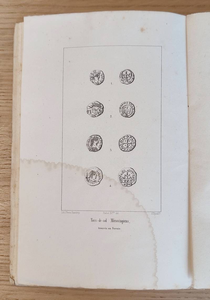 Mémoires et Documents de la Société Savoisienne d'Histoire et d'Archéologie. Tome 2 (II), 1858