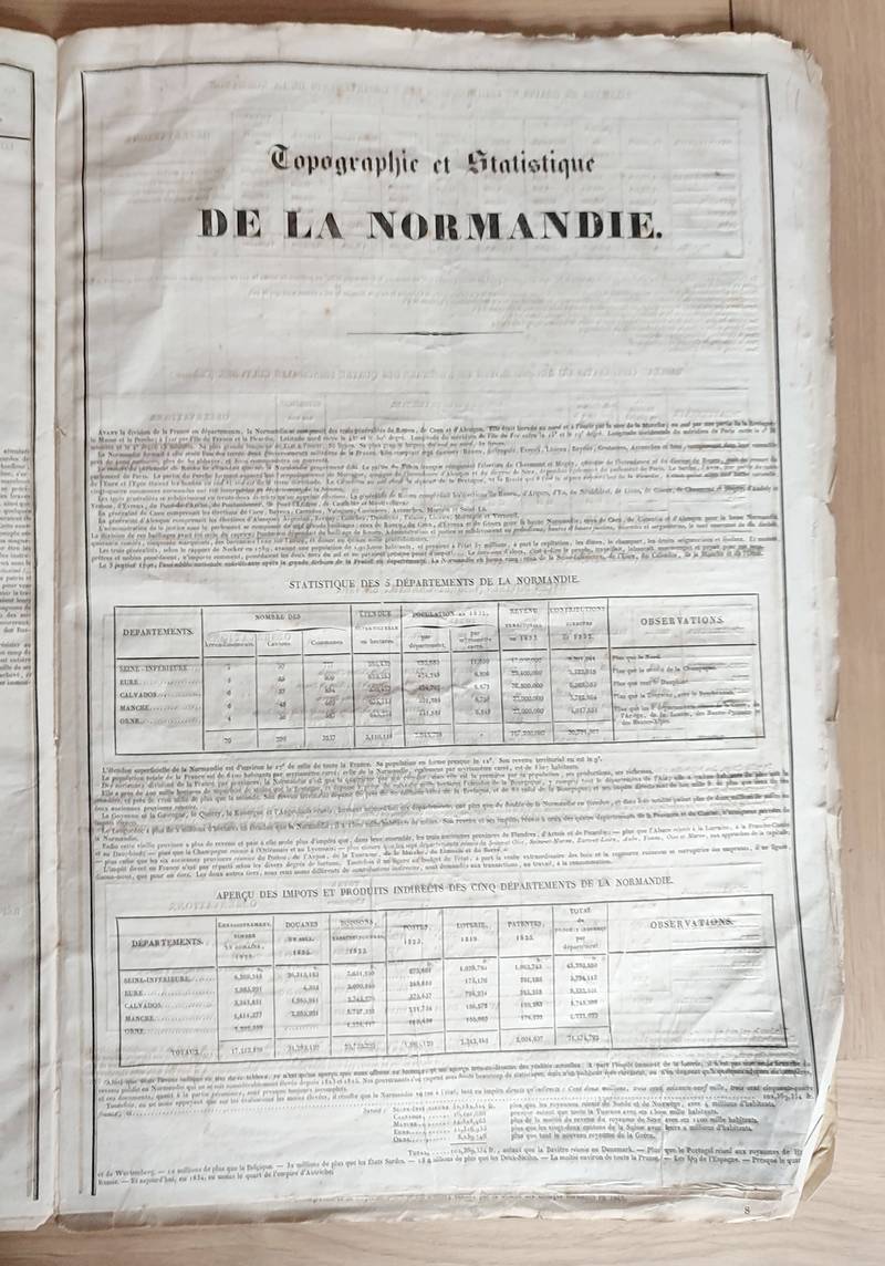 Tableau historique, topographique et statistique de la Normandie et résumé de l'Histoire générale de la France
