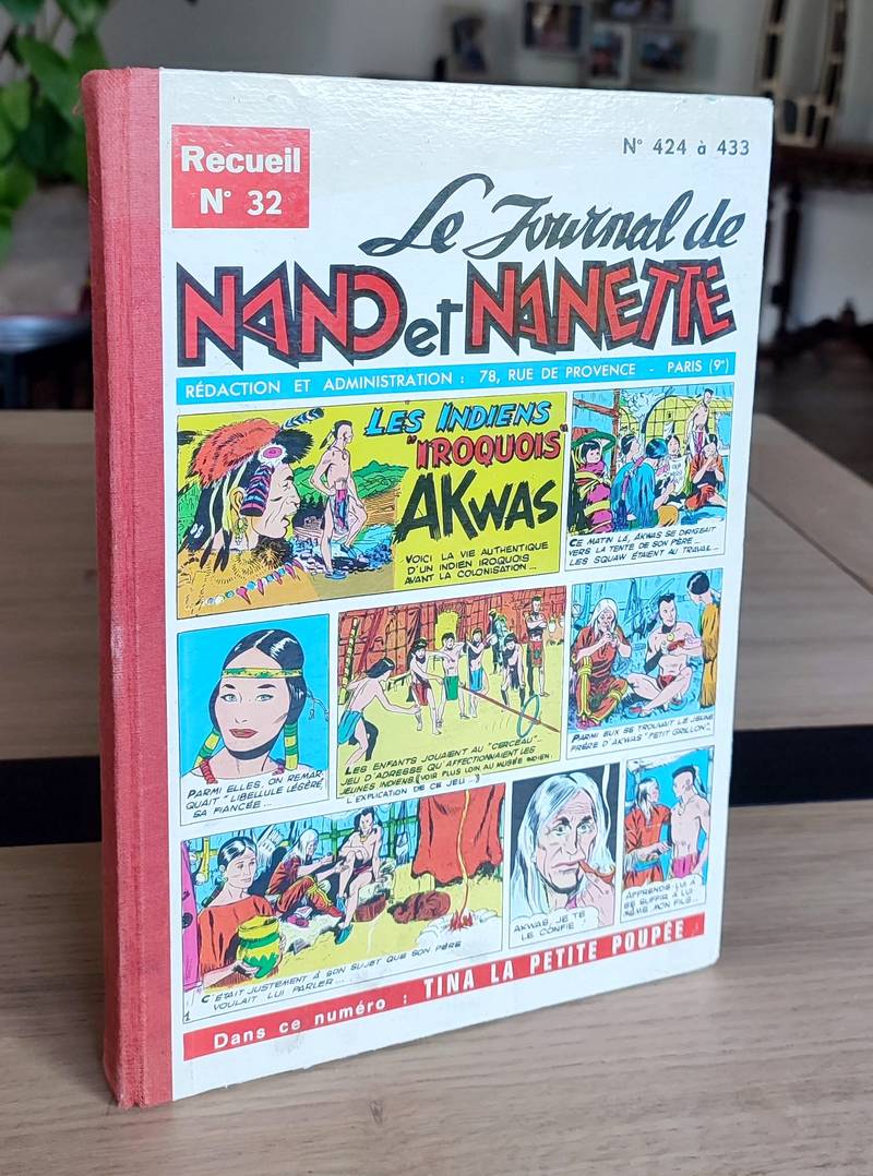 Le journal de Nano et Nanette. Recueil 32 du Numéro 424 à 433