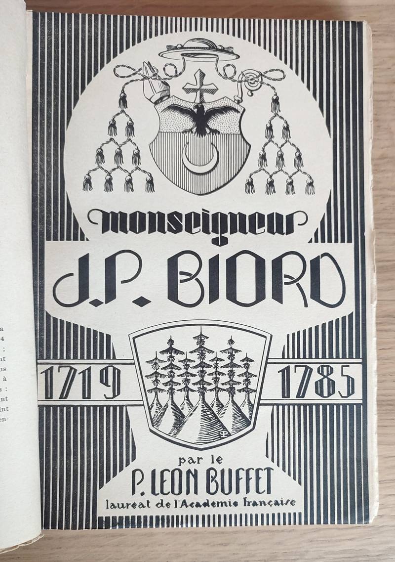 Monseigneur J.P. Biord, 1719 - 1785