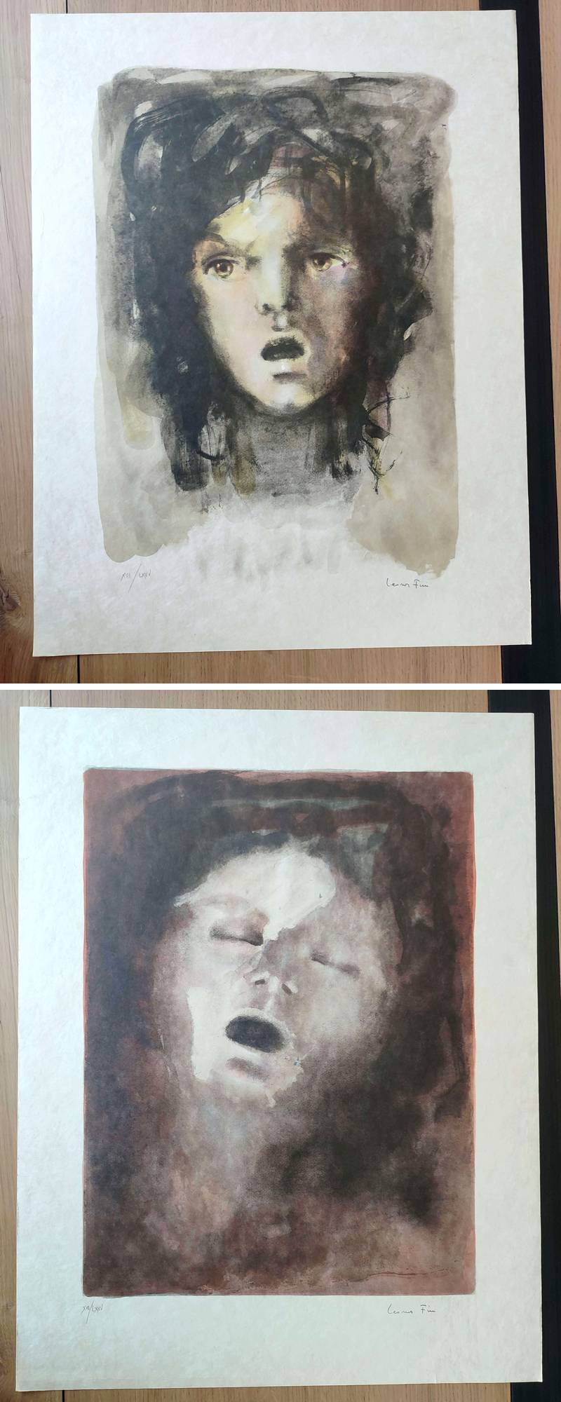 Visage pour Delie. XII lithographies de Léonor Fini sur des poèmes de Maurice Scève