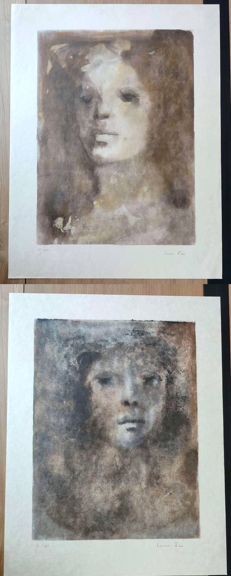 Visage pour Delie. XII lithographies de Léonor Fini sur des poèmes de Maurice Scève