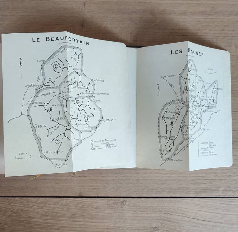 Les Alpes de Savoie (Quatrième volumes) Les massifs de Beaufort et des Bauges. Guide pour l'alpiniste et le touriste