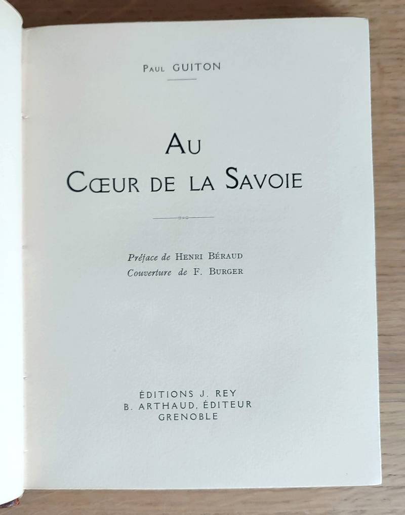 Au coeur de la Savoie
