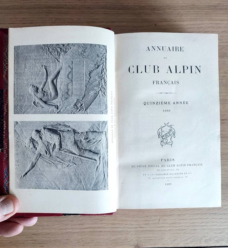 Annuaire du Club Alpin français. Quinzième année 1888
