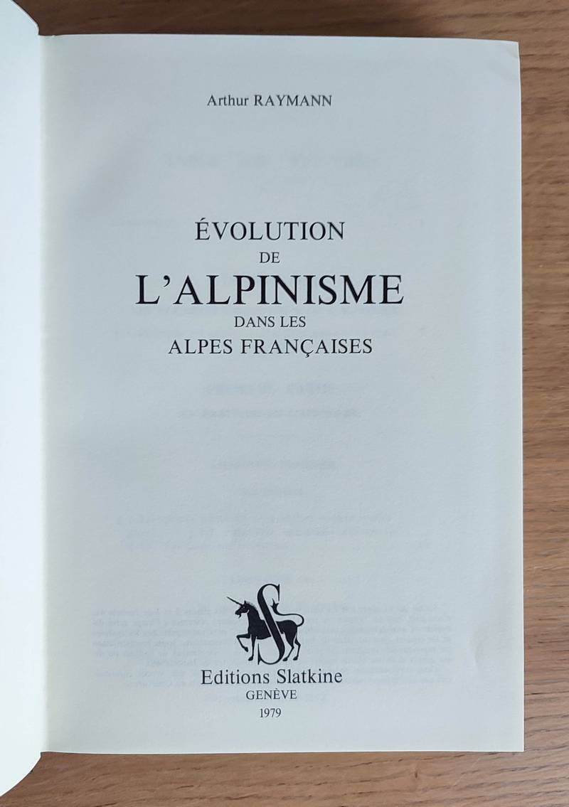 Évolution de l'Alpinisme dans les Alpes françaises