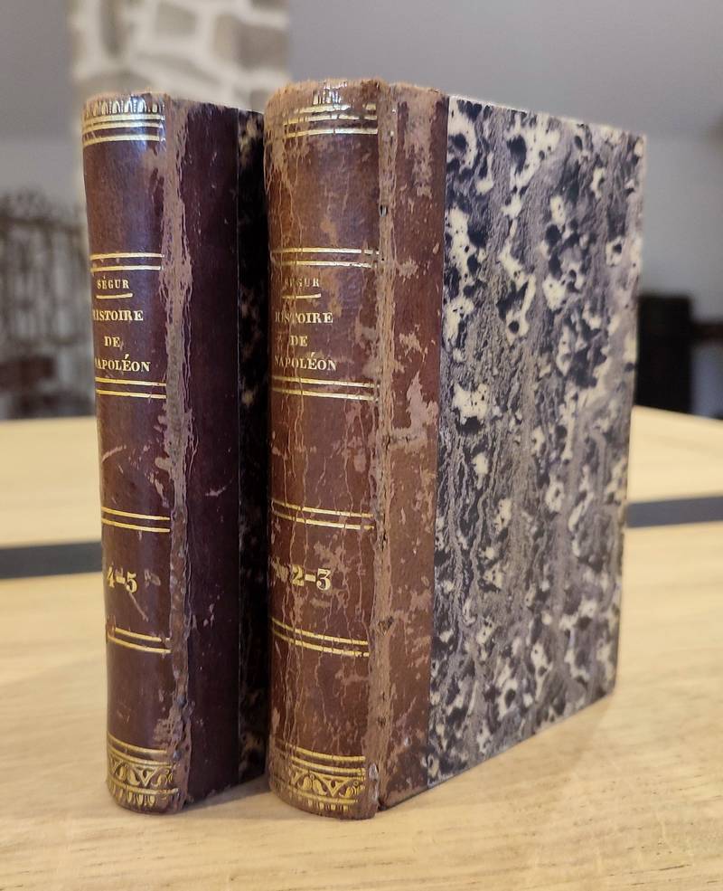 Histoire de Napoléon et de la Grande Armée pendant l'année 1812 (5 tomes reliés en 2 volumes)