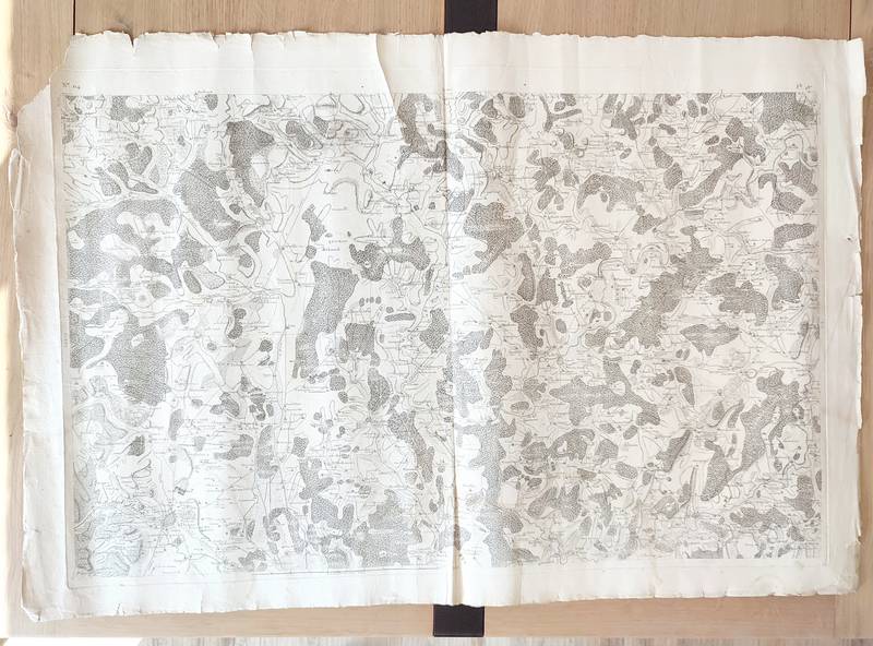 Carte de l'Académie dite de Cassini N° 114 - Dijon