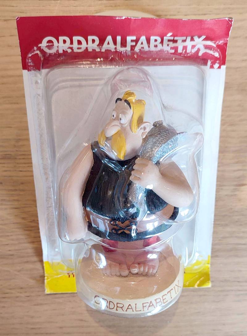 Figurine d'Ordralfabetix, le poissonnier