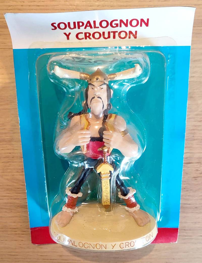 Figurine de Soupalognon y Crouton, Chef d'un petit village en Hispanie