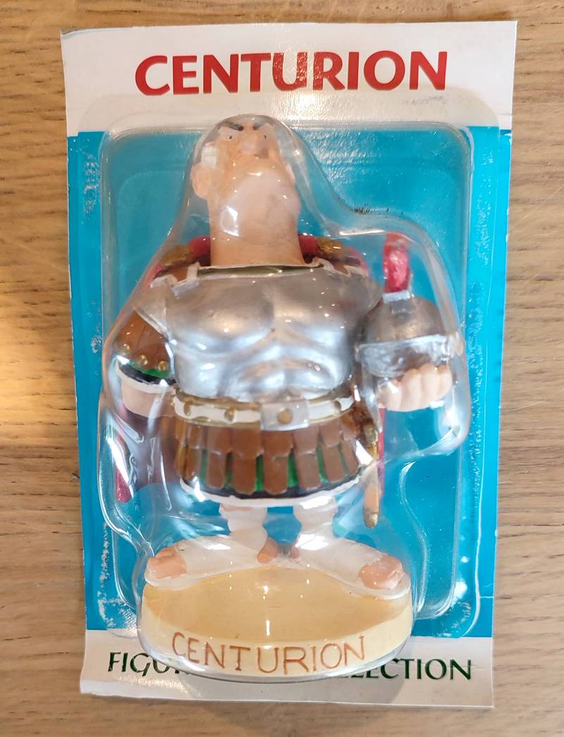 Figurine de Centurion dans les albums d'Astérix