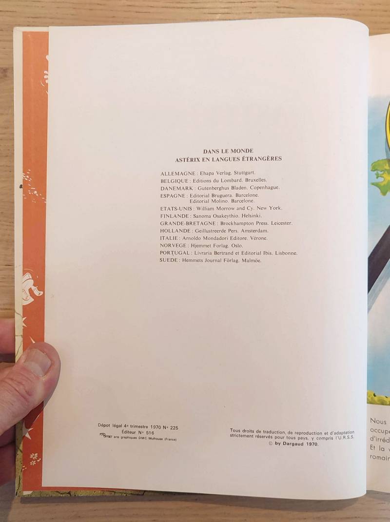 Astérix N°16 - Astérix chez les Helvètes