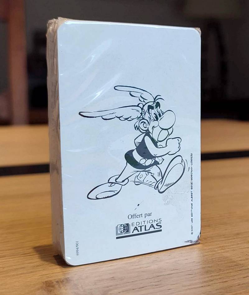 Jeux de 32 cartes « Astérix » sous blister