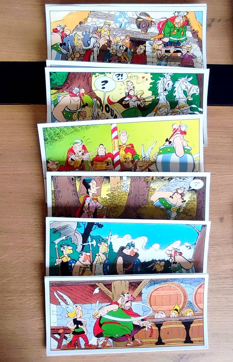 XXXI rencontres d'Astérix le Gaulois. Un coffret de 31 cartes, 31 cases des 31 albums