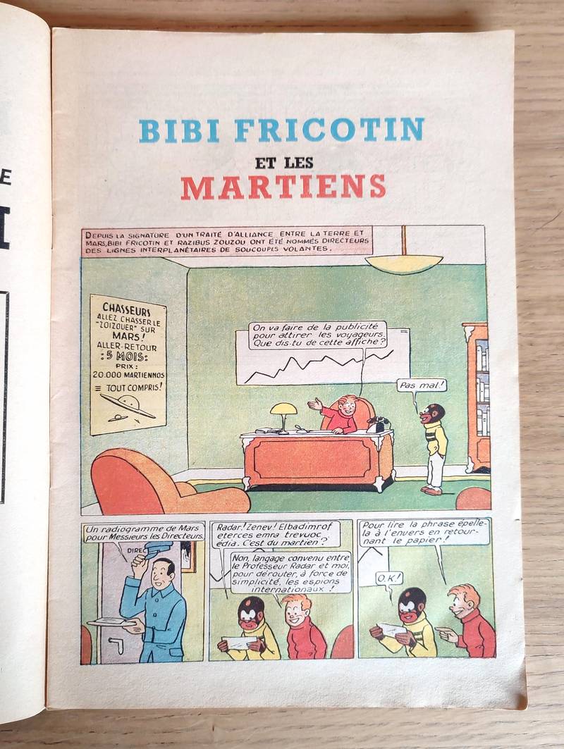 Bibi Fricotin et les martiens