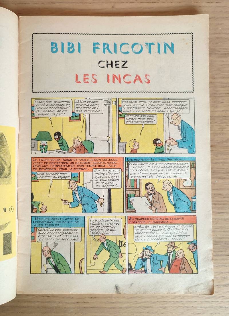 Bibi Fricotin chez les Incas