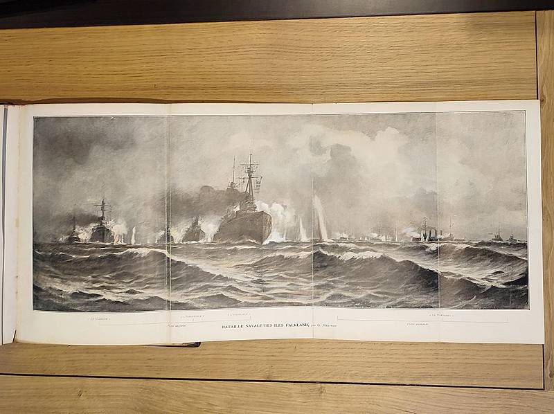 Histoire illustrée de la guerre du Droit (3 volumes + carte de l'Europe nouvelle)