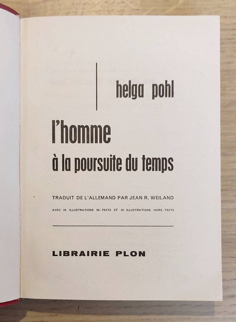 L'Homme à la poursuite du temps