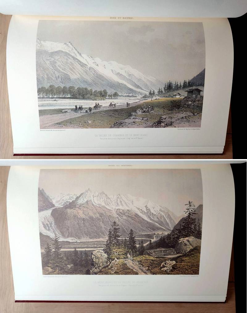 Nice et Savoie, sites pittoresques, monuments, description et histoire des départements de la Savoie, de la Haute-Savoie et des Alpes-Maritimes (ancienne province de Nice) réunis à la France en 1860 avec le supplément de Grasse (3 volumes + suite)